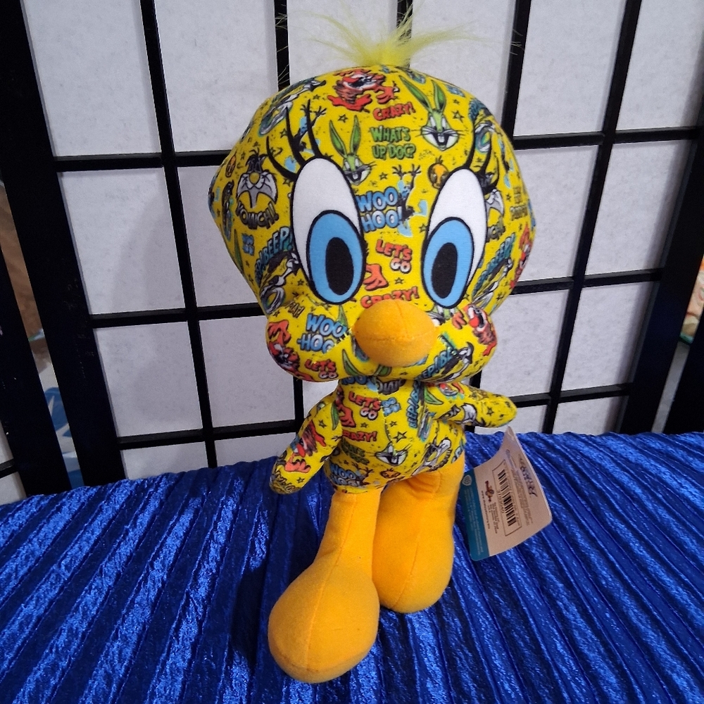 Warner Bros. Tweety Plush Toy - Yellow and Blue
